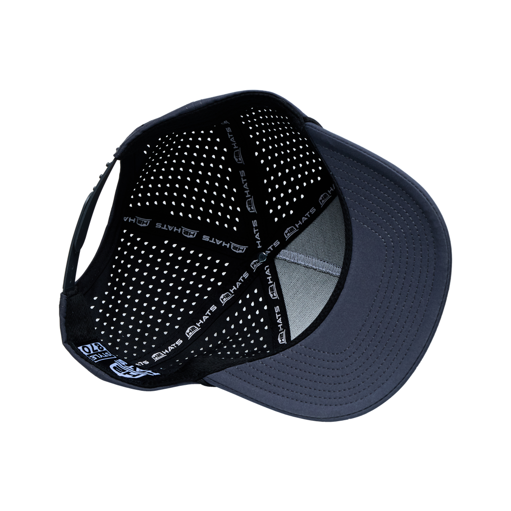 Charcoal Black 5 Panel Rope