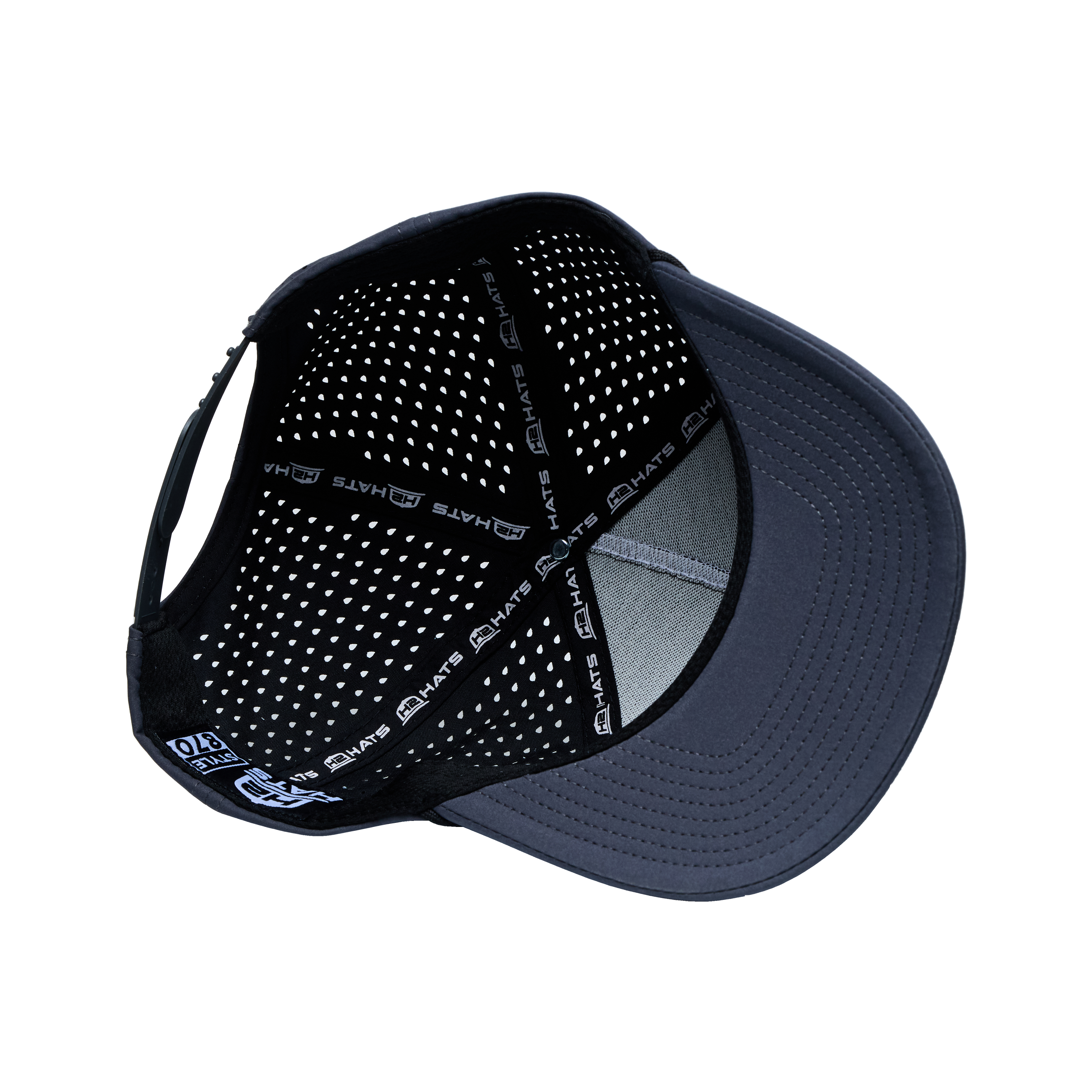 Charcoal Black 5 Panel Rope