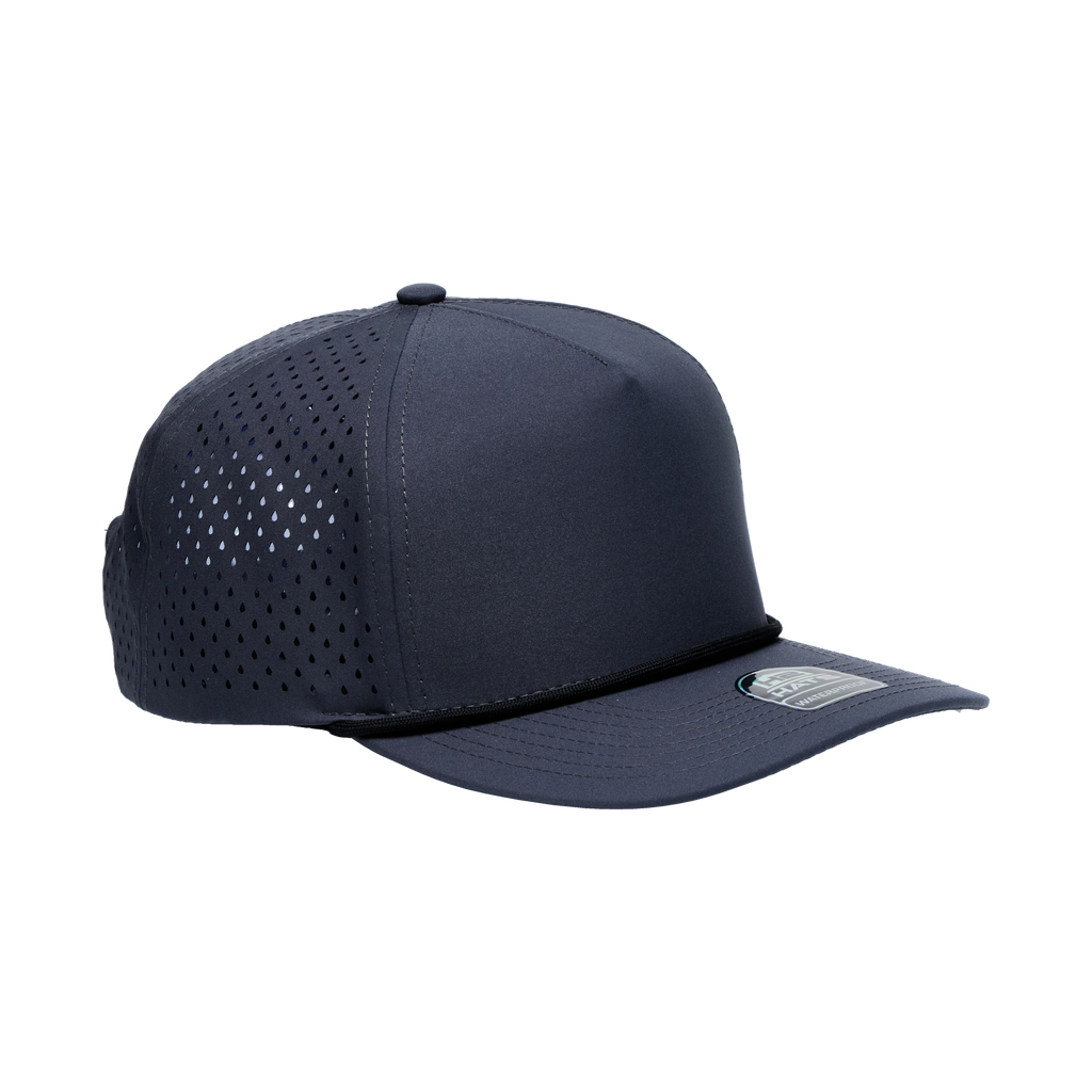 Charcoal Black 5 Panel Rope