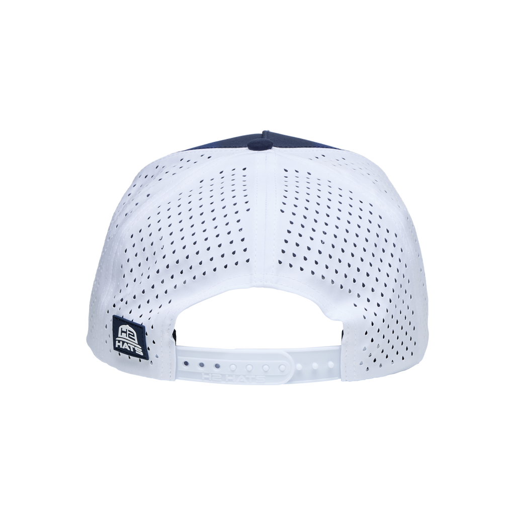Navy White White 5 Panel Rope
