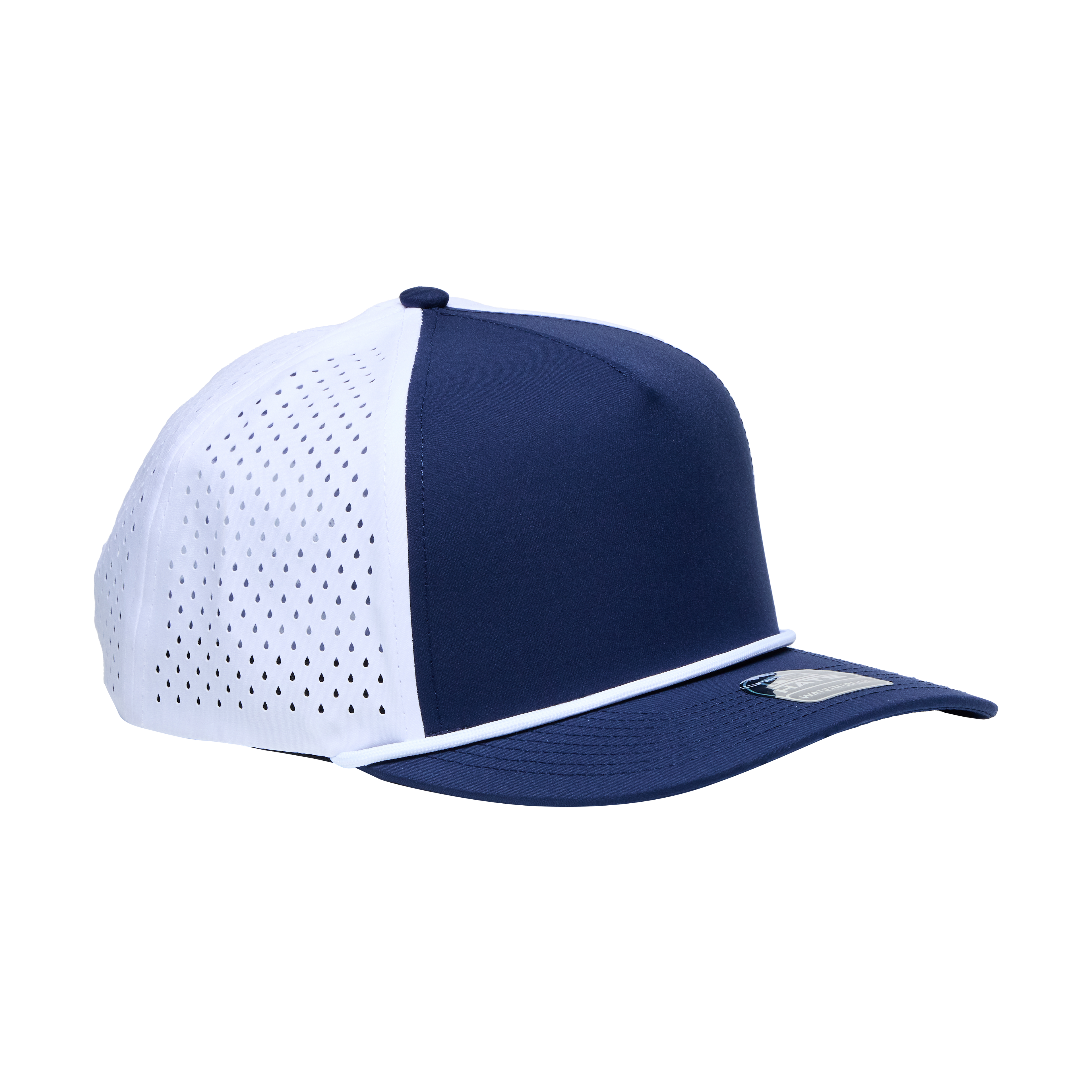 Navy White White 5 Panel Rope