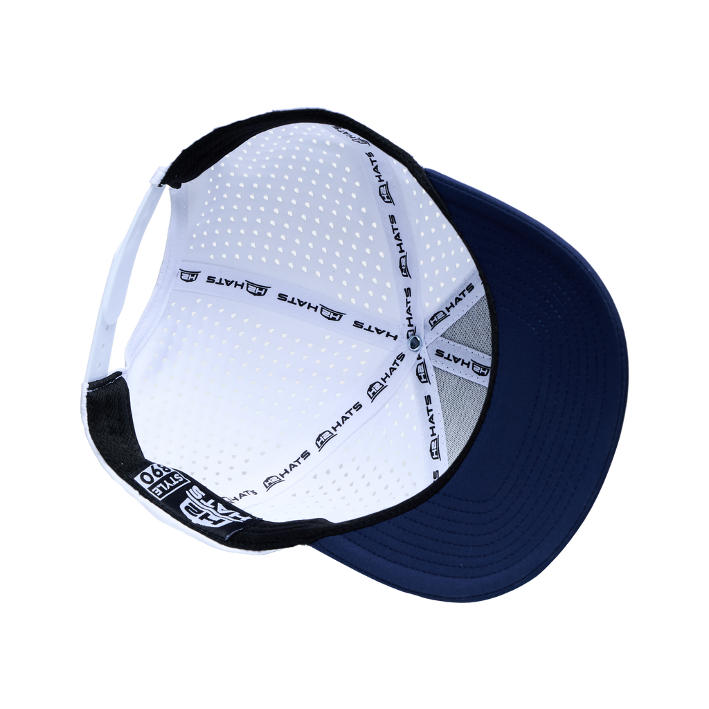 Navy White 7 Panel
