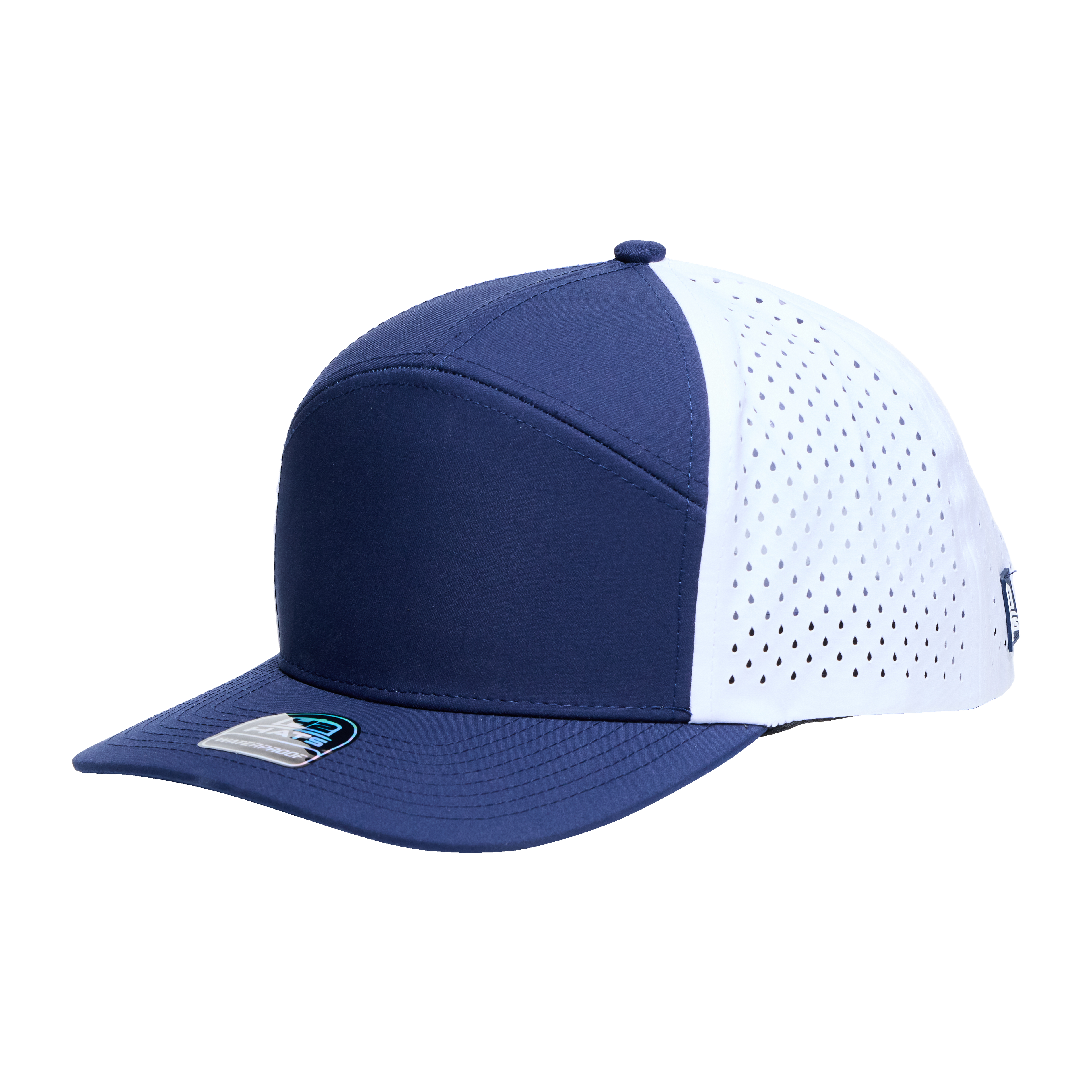 Navy White 7 Panel