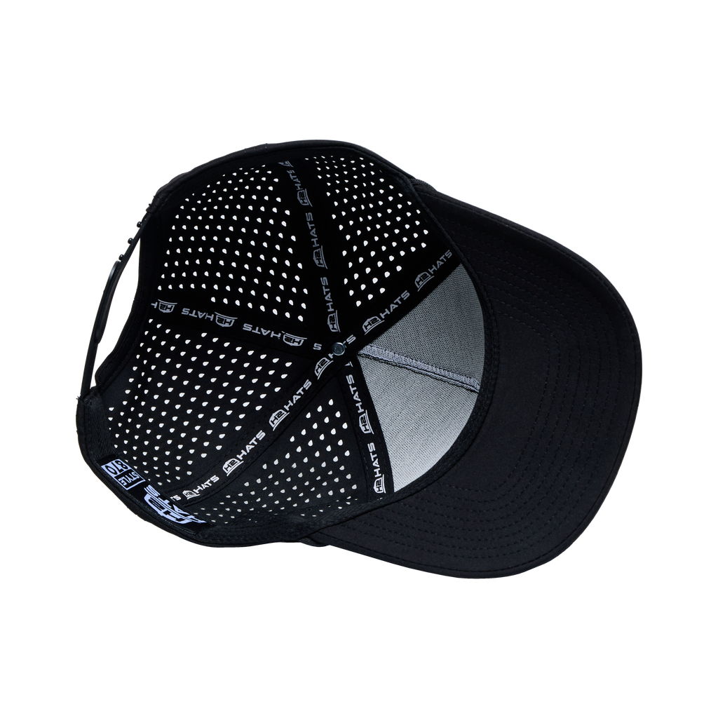 Black Black 5 Panel Rope