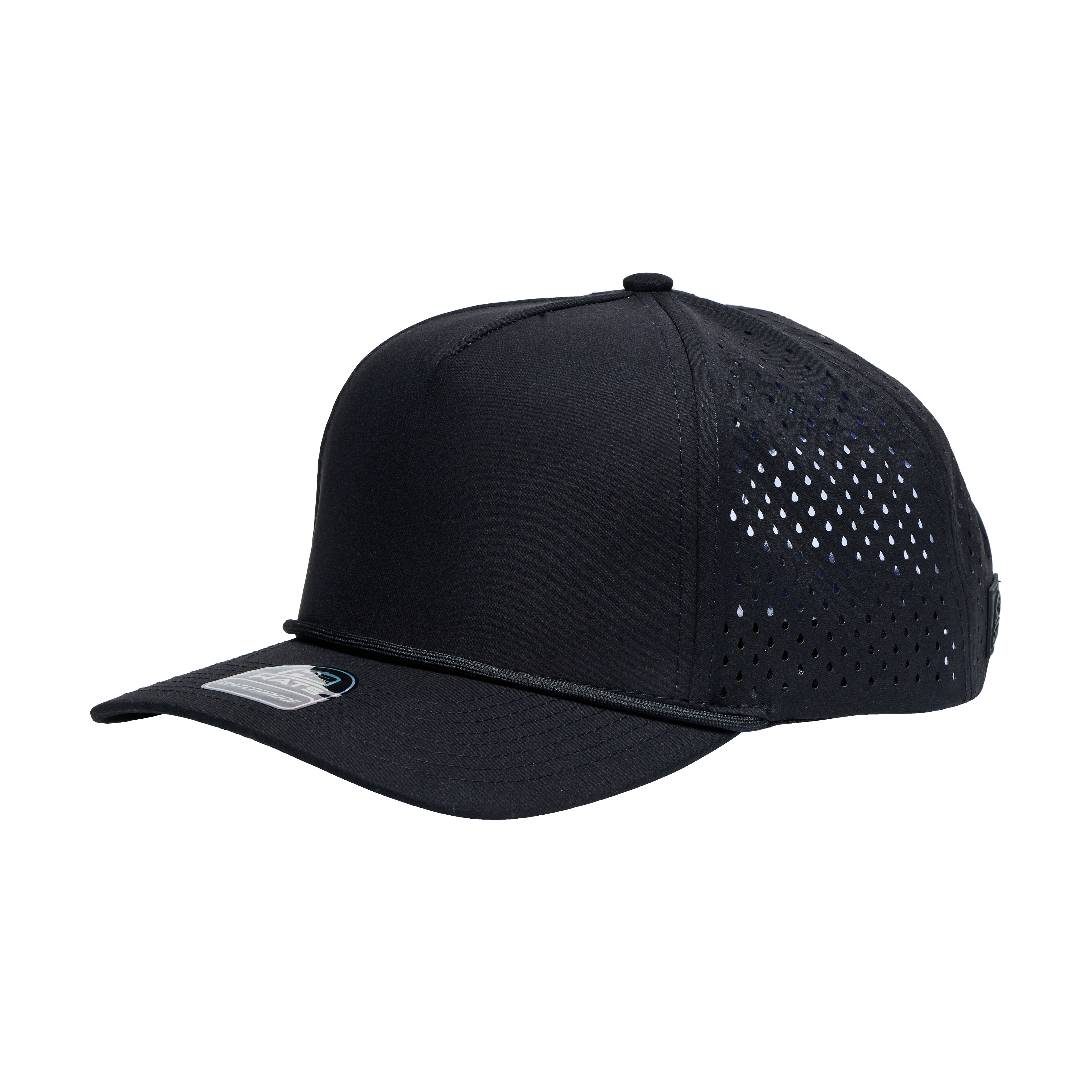 Black Black 5 Panel Rope Main image