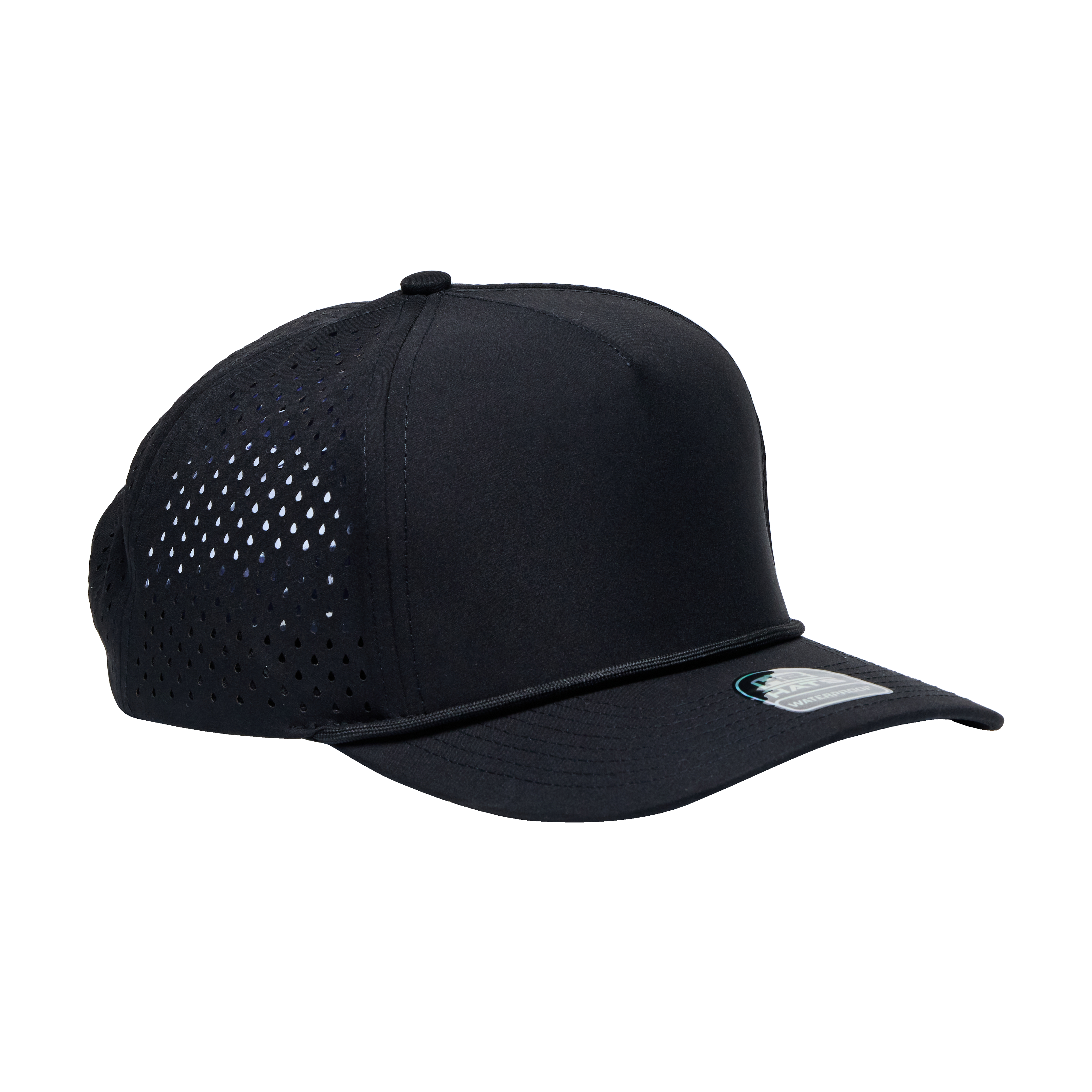 Black Black 5 Panel Rope Secondary image