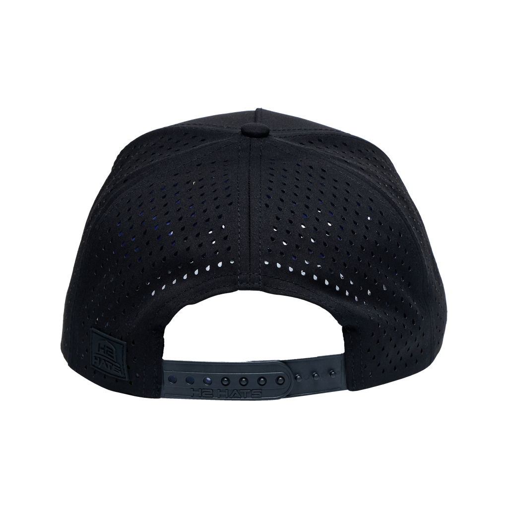 Black Black 5 Panel Rope