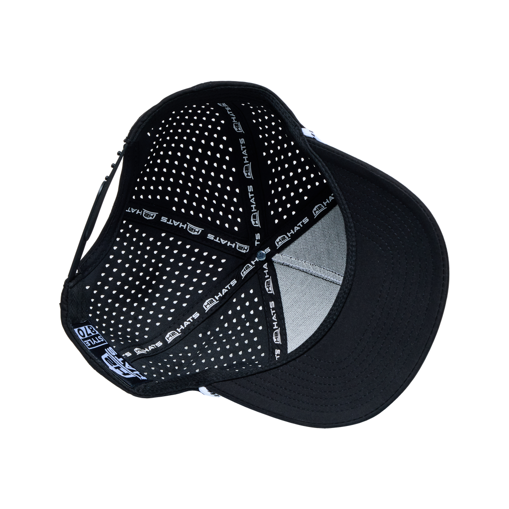 Black White 5 Panel Rope