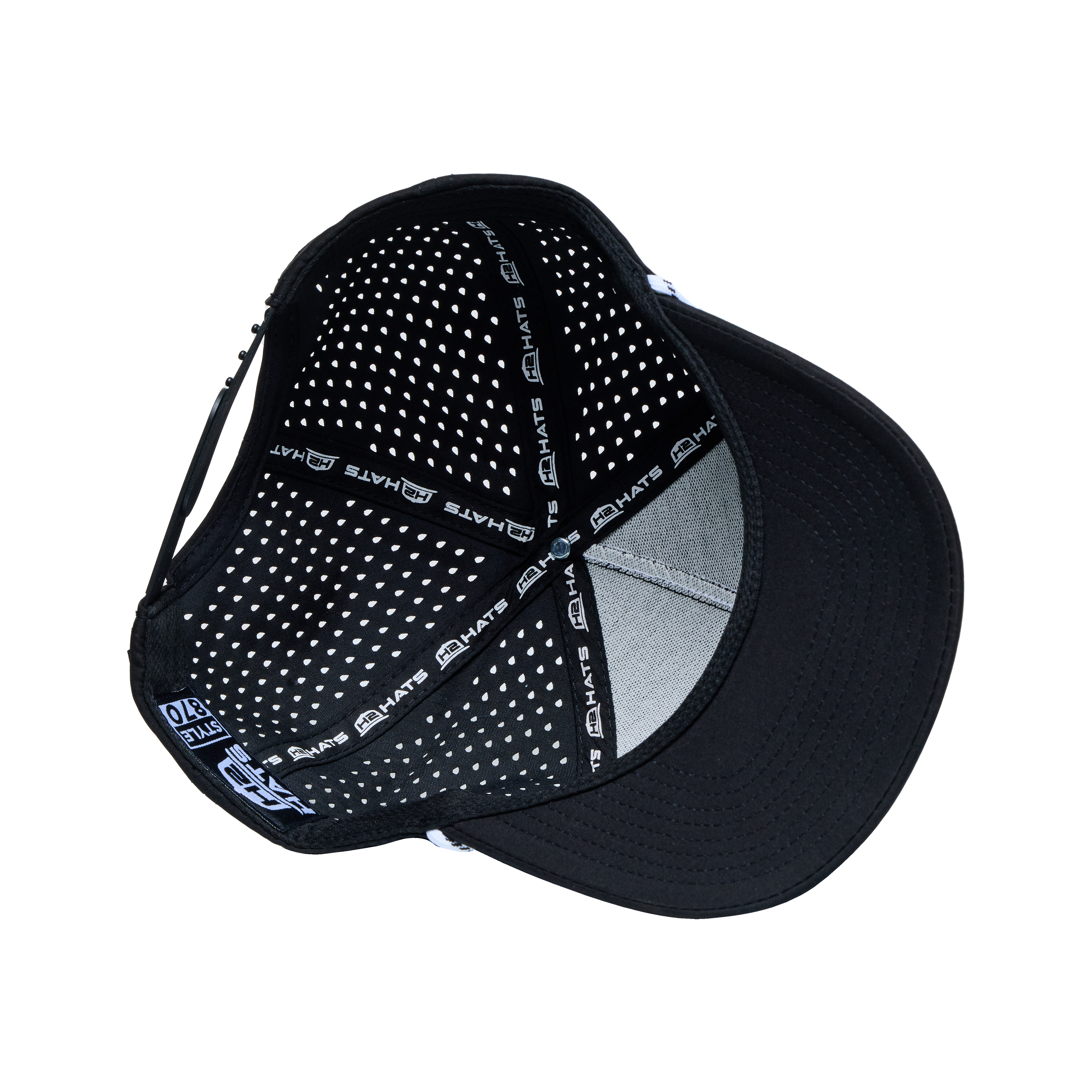 Black White 5 Panel Rope