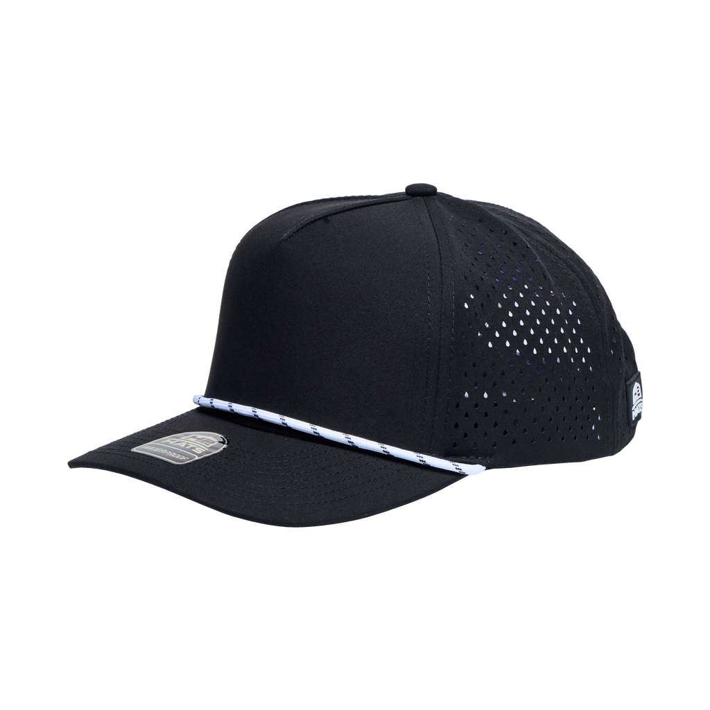 Black White 5 Panel Rope