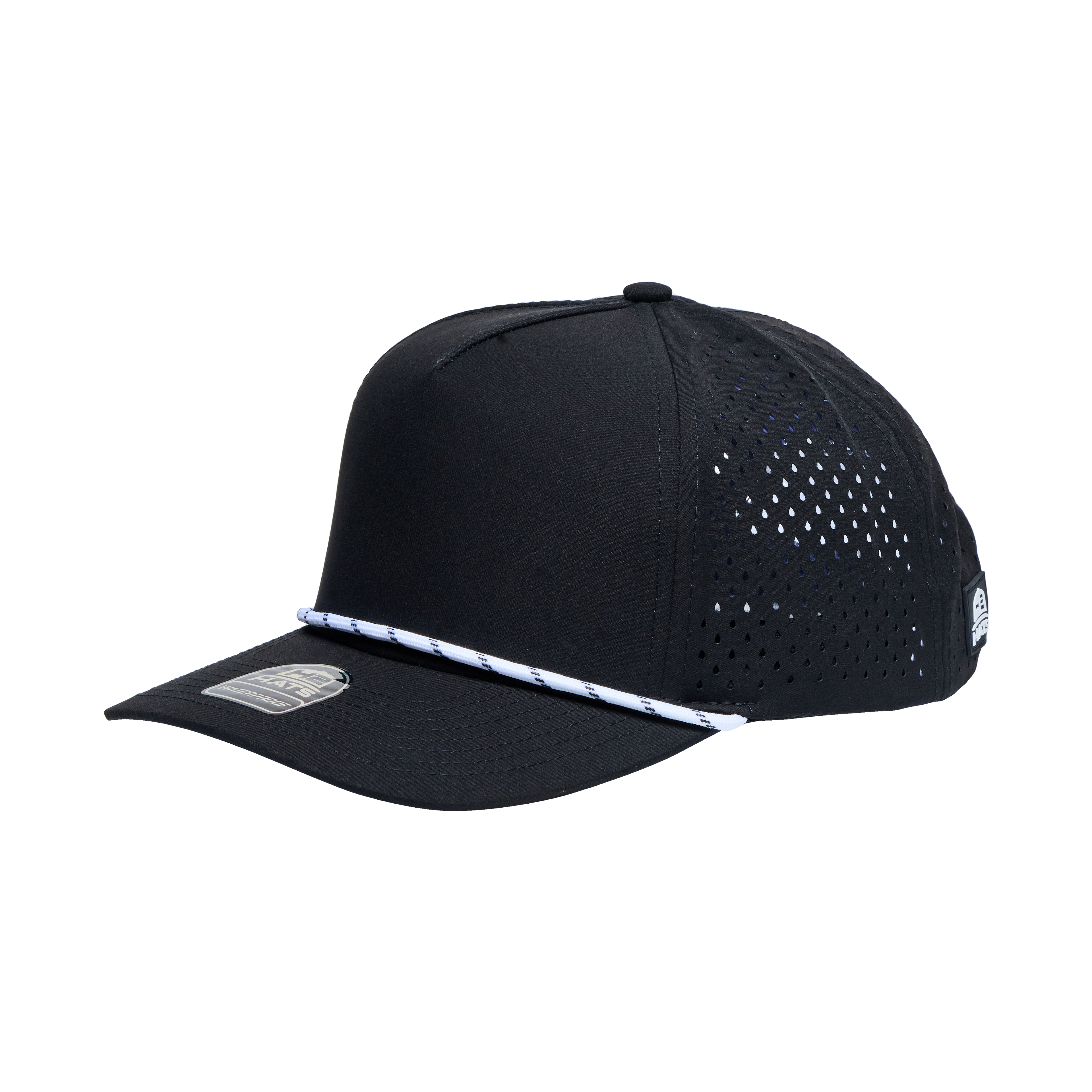 Black White 5 Panel Rope