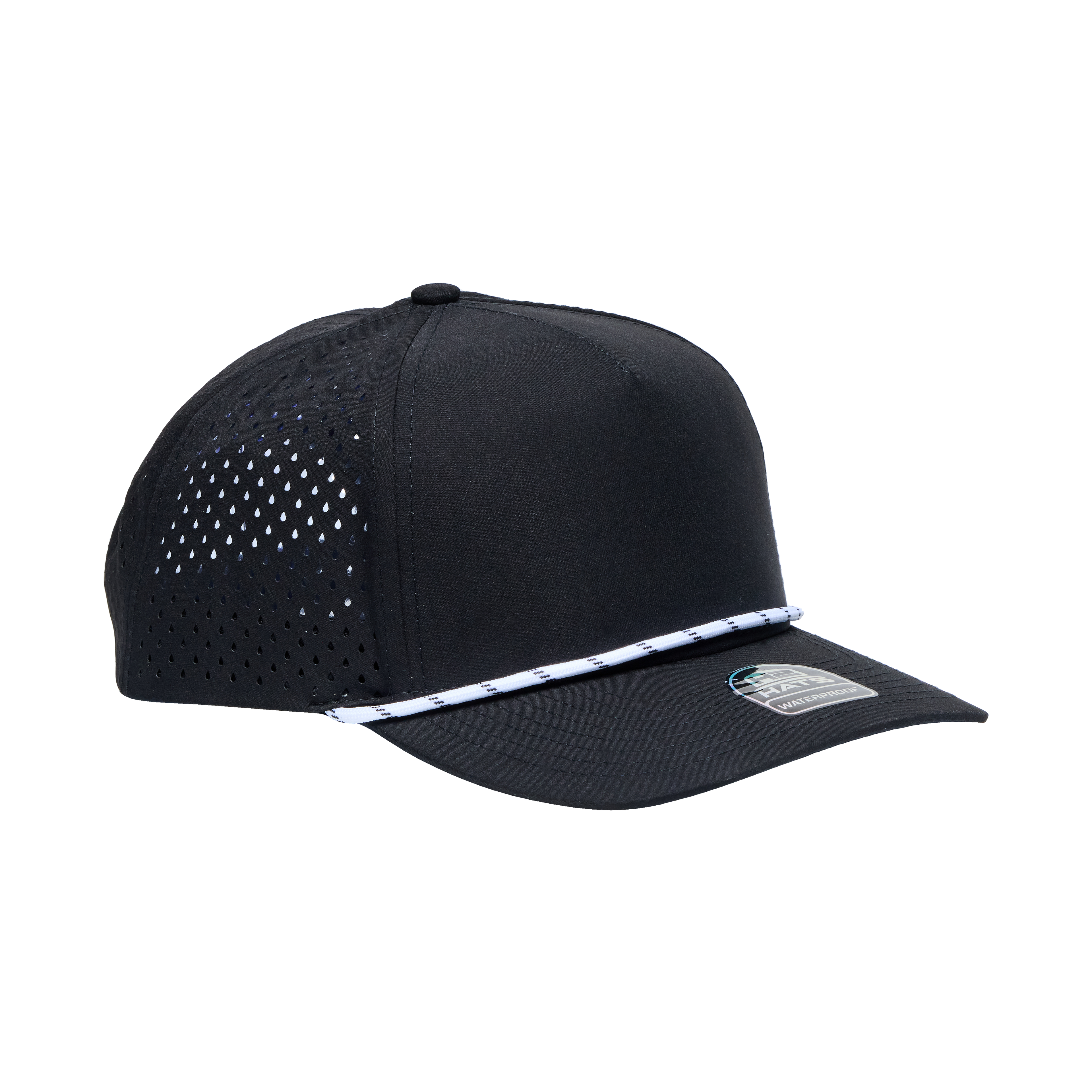 Black White 5 Panel Rope