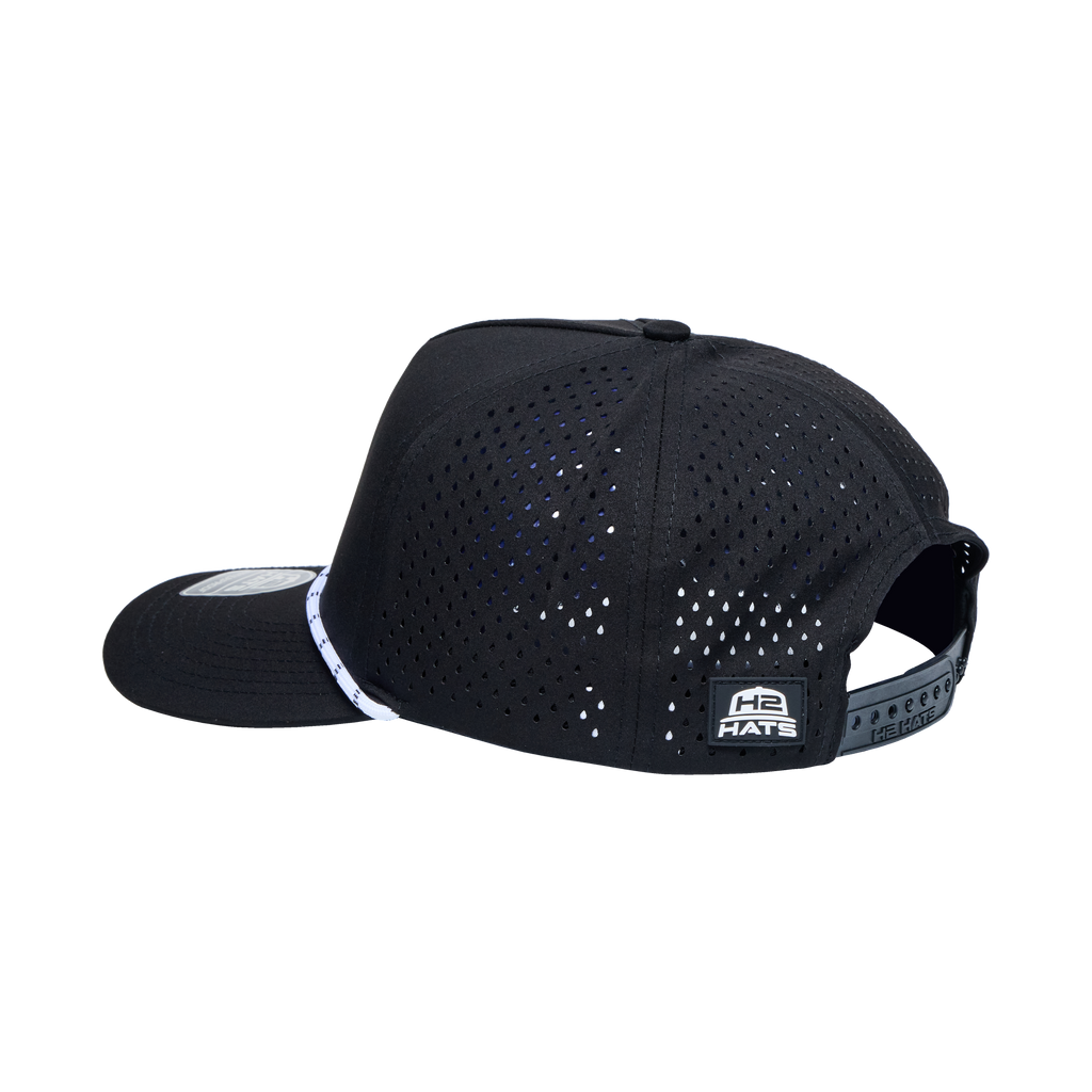 Black White 5 Panel Rope
