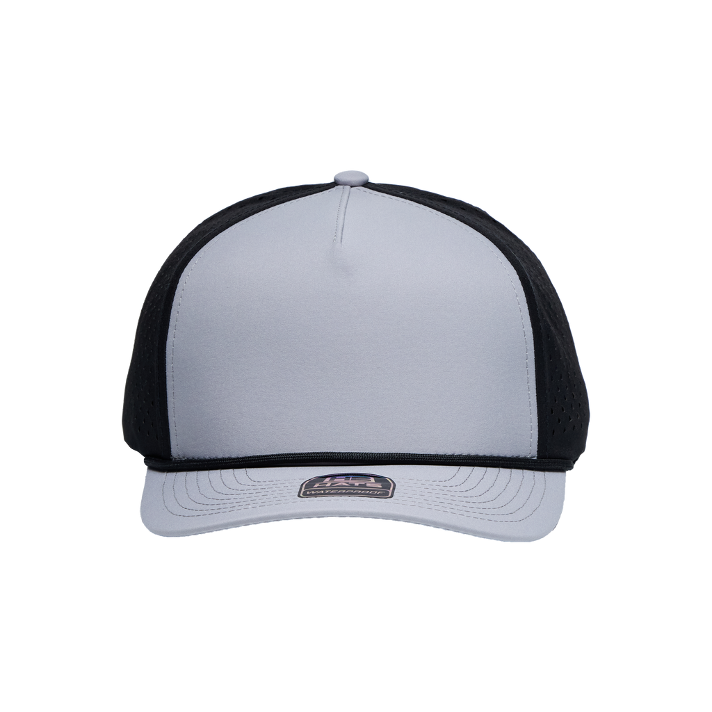 Gray Black Black 5 Panel Rope
