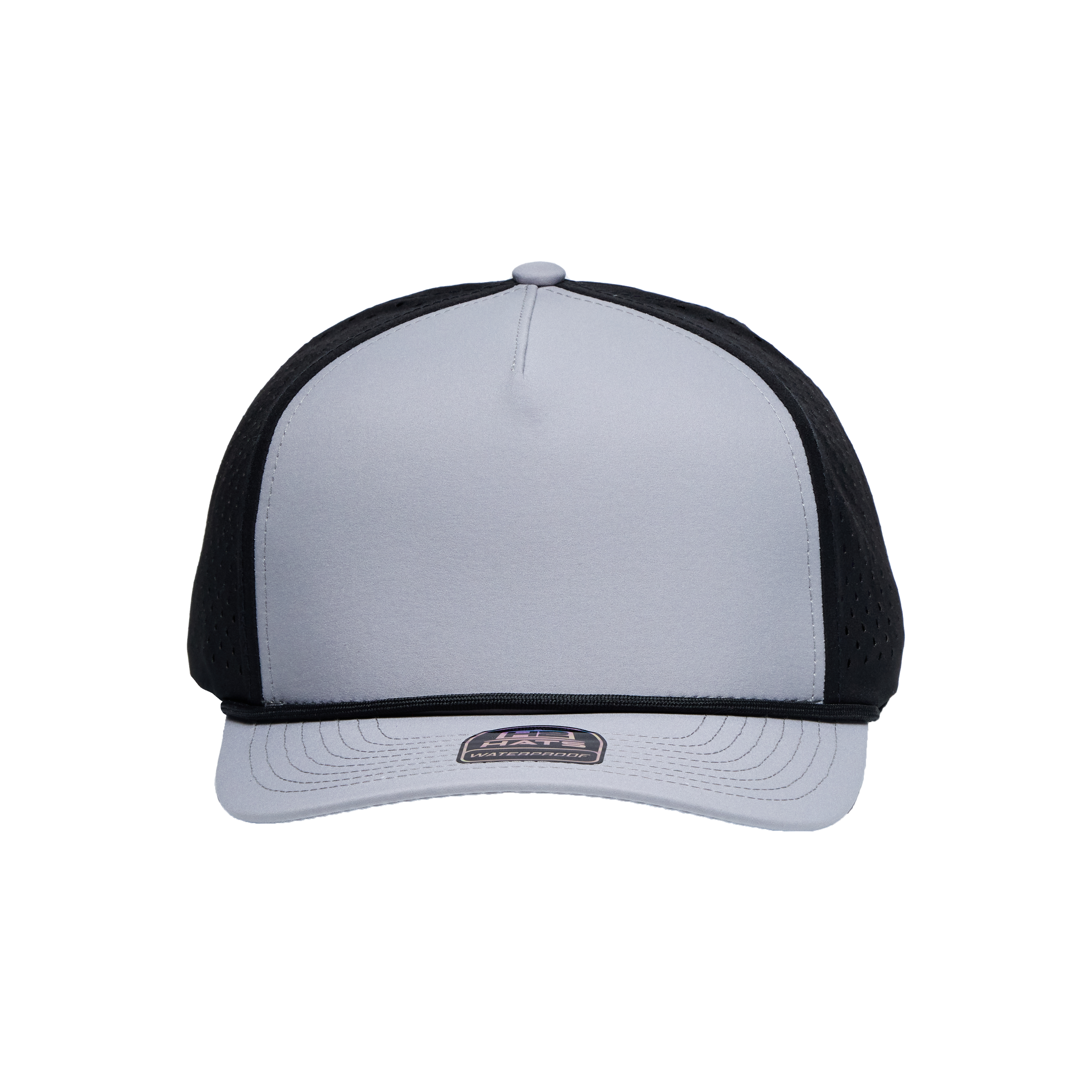 Gray Black Black 5 Panel Rope