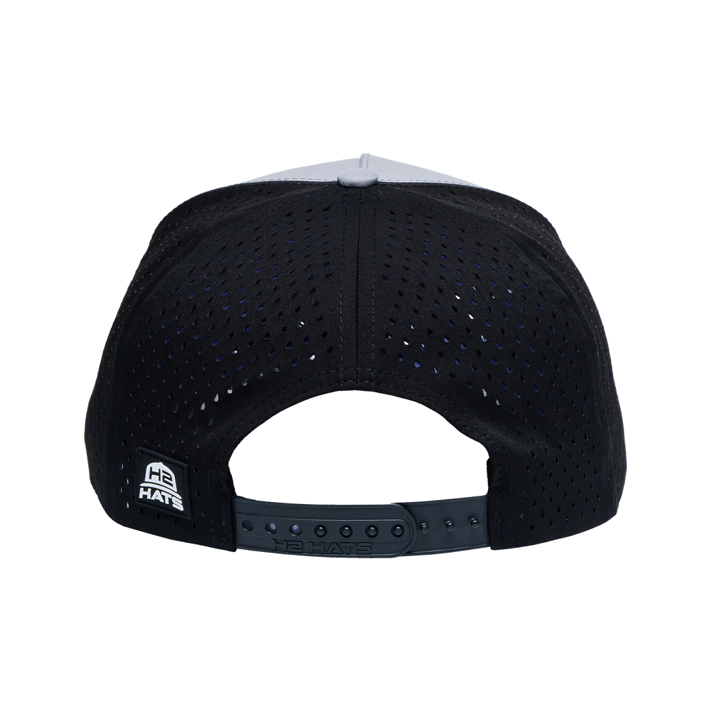 Gray Black Black 5 Panel Rope