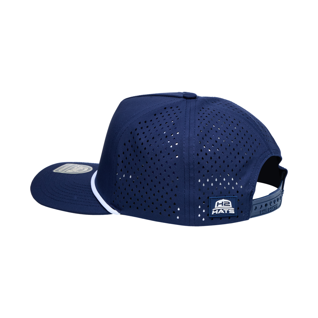Navy White 5 Panel Rope
