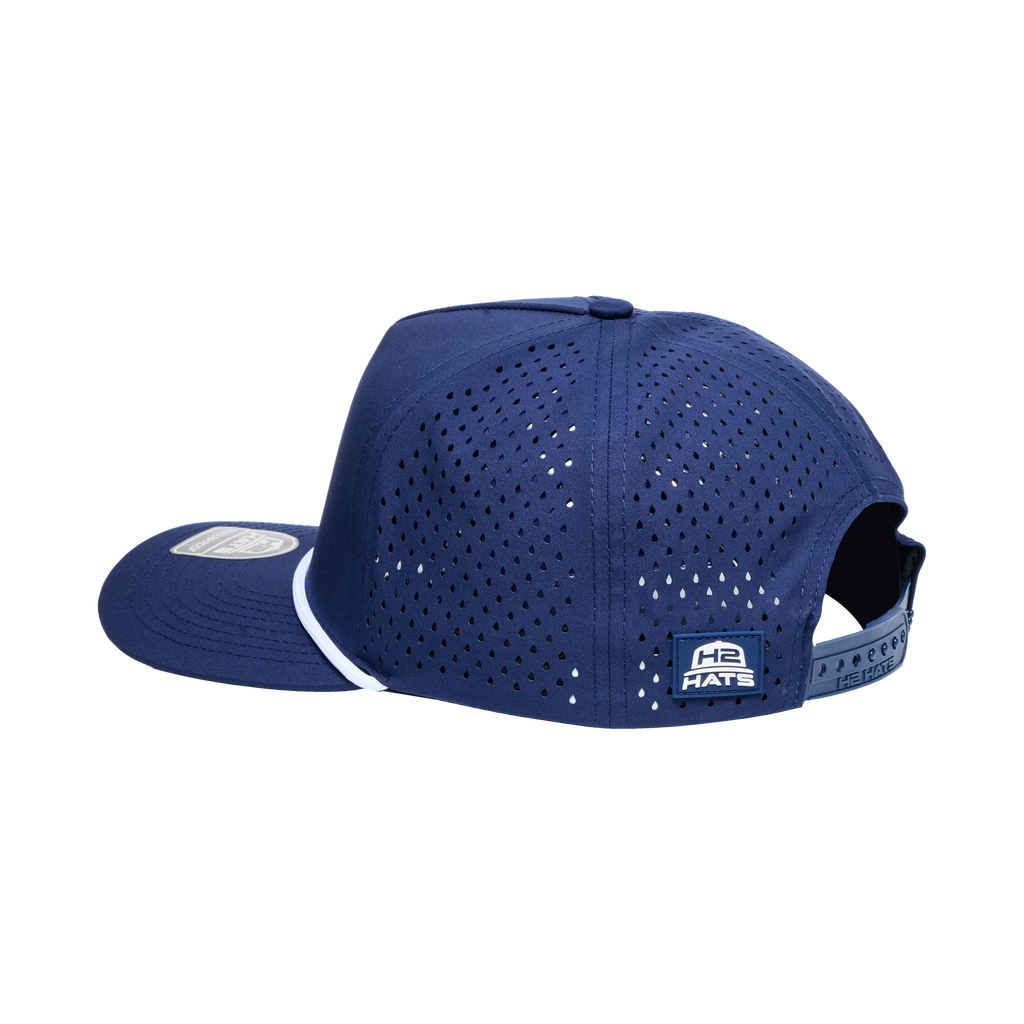 Navy White 5 Panel Rope